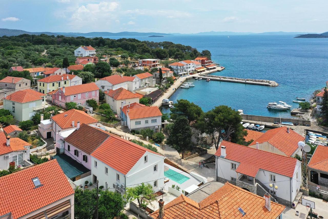 Villa Mira With A Heated Pool And A Sea View Божава Экстерьер фото